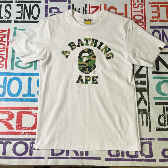 Bape Other - Sz small bape tee Camo logo